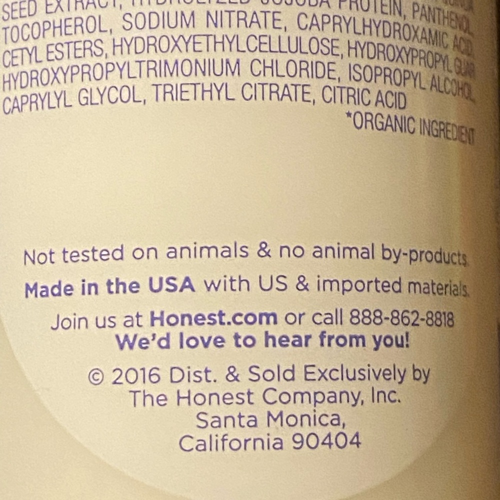 The Honest Co. Dreamy Lavender Honest Conditioner - Picture 6 of 13